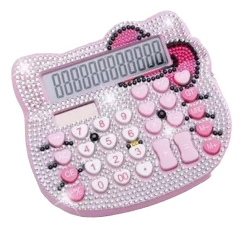 Calculadora Solar Kitty Kawaii Niña Mujer Escuela Hello Nva