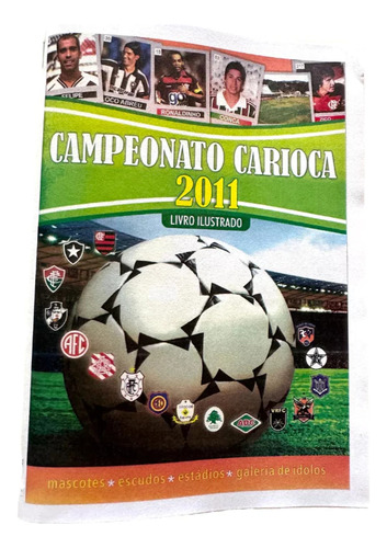 Álbum Figurinha Campeonato Carioca 2011 Flamengo Meio Ofício