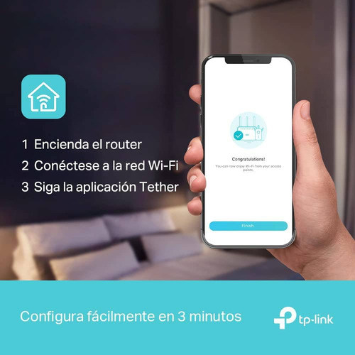 Tp-link Archer Router Wifi6, Hasta 5400mbps, 5 Puertos Ge