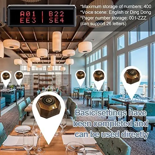 Sistema De Buscapersonas Para Restaurantes Sistema De Llamad