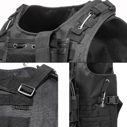 Chaleco Táctico Ligero Chaleco De Paintball Ajustable Con