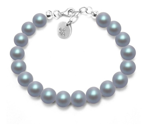 Pulsera Zvezda Crystals Pearls Color Dreamy Blue Plata .925.