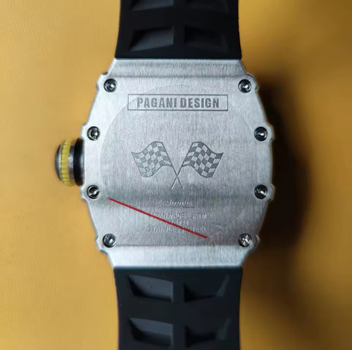 Reloj De Cuarzo Japones Pagani Design Pd-1738 Silver Blue Azul Plateado Negro