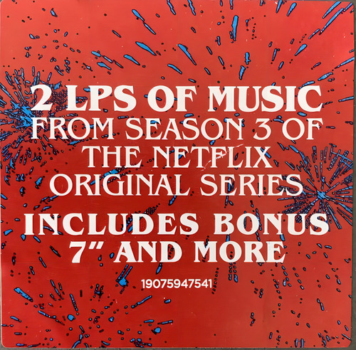Stranger Things 3 Soundtrack Vinilo Doble + 7 Nuevo Import