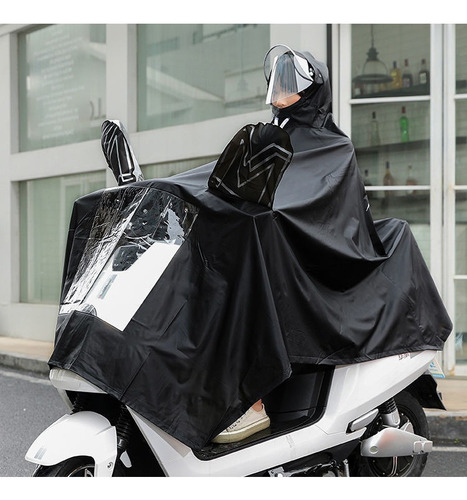 Impermeable Motociclista Con Impresión Moda Personalizada