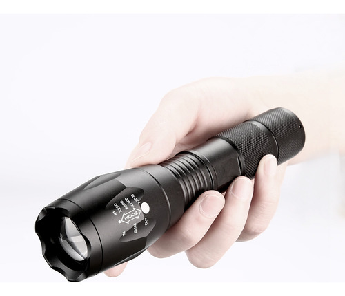 Mini Linterna Portátil Con Zoom Led, Versión De Luz Blanca