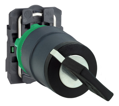 Chave Seletora 22mm 2 Pos Fix Com Chave Na Xb5ag21 Schneider