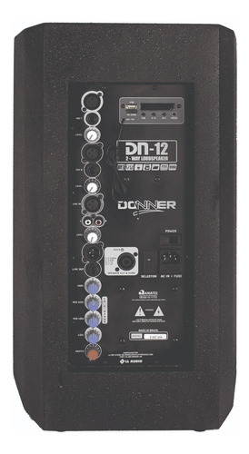 Kit Caixa Dn12 A + P 560w + Tripés + Na602 + Dw602max + Cabo