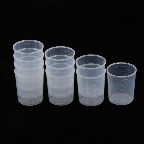 20pcs De Medição Para De Silicone Resina De Tinta Líquida