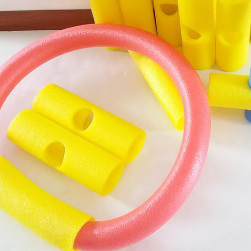 2 Paquete De 2 A 8 Fideos Para Piscina, Conector 2 Piezas