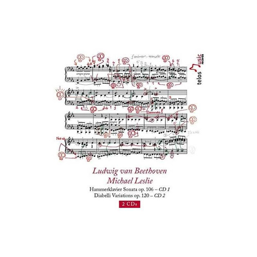 Leslie Michael Hammerklavier Sonata/diabelli Variations Cdx2