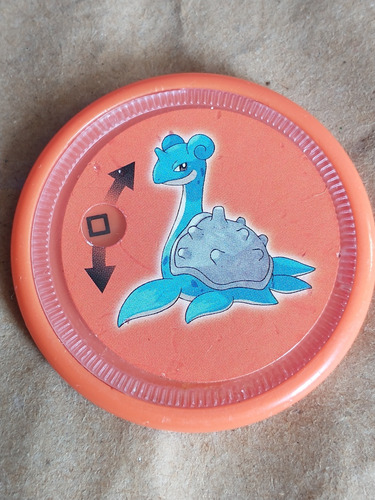 Disco Lapras Pokémon Mcdonald's 2019 (Usado)