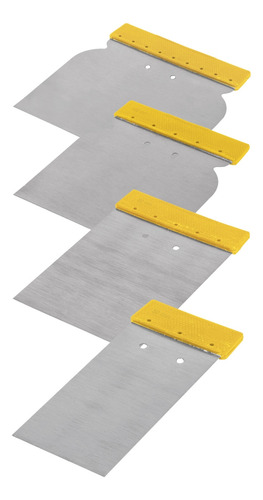 Juego De 4 Cuñas Mango Plástico Pretul