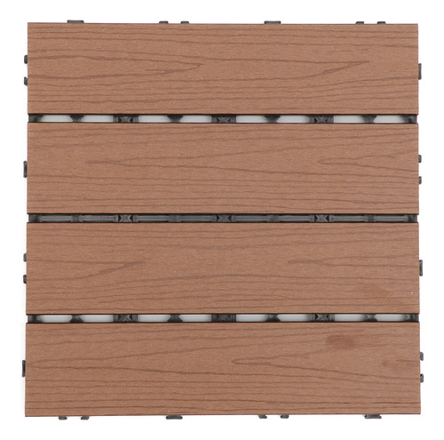 Baldosas Deck Wpc Encastrable Aptas Exterior