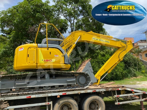 Escavadeira New Holland 130 Ano 2009 Giro 0 Com 6.000 Horas