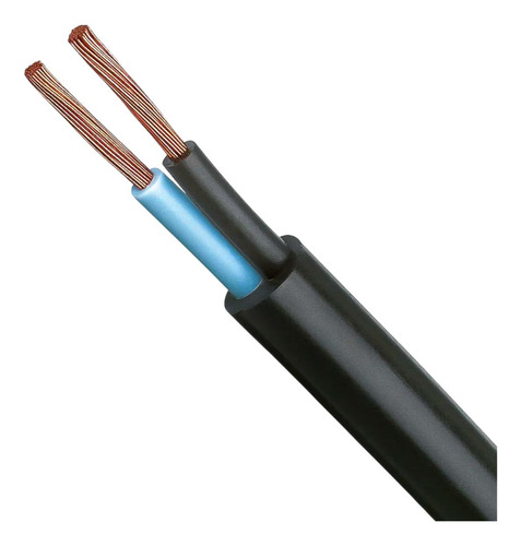 Cabo Pp Extensão 2 Vias X 2,5mm Rolo De 50 Metros