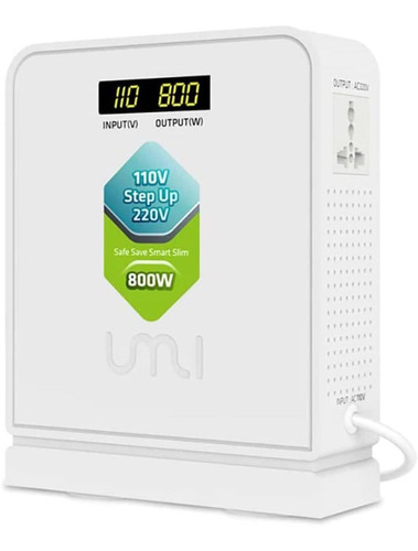 Convertidor De Voltaje Umi, 110 V A 220 V, 800 Vatios