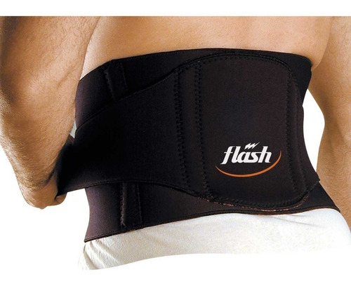 Faja Lumbar Ballenada Neoprene Flash Proteccion Cke