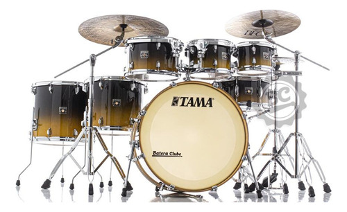 Bateria Tama Superstar Lacebark 22,8,10,12,14,16 Shell Pack