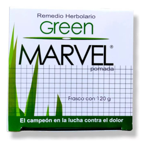 Green Marvel Crema Para Dolor Muscular De 120gr
