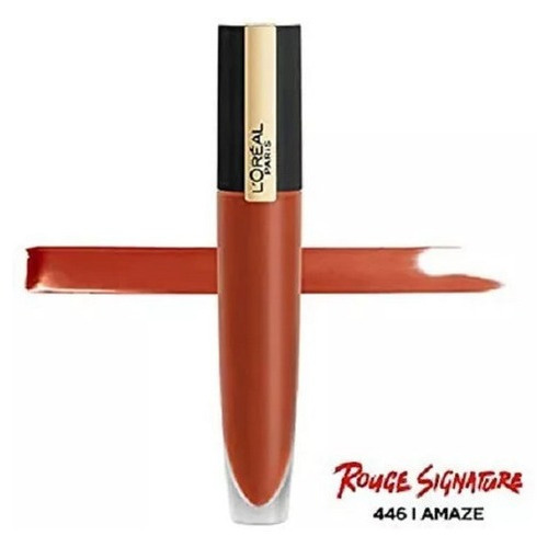 Labial Liquido Mate Indeleble Infallible Rouge Loreal Color Amaze 446