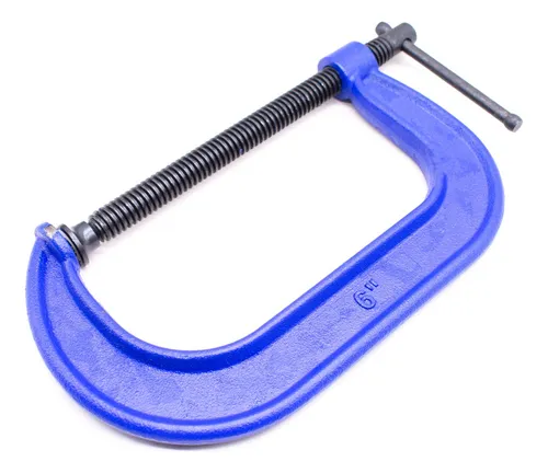 Prensa Tipo G 6 Metalica Azul Pegasus Prg026