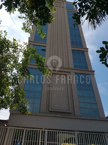 Imagem 1 de 8 de Conjunto Comercial De 38m², Com Ar-condicionado, Vão Livre, Banheiro, Sacada, 1 Vaga - Água Branca - Cf64968