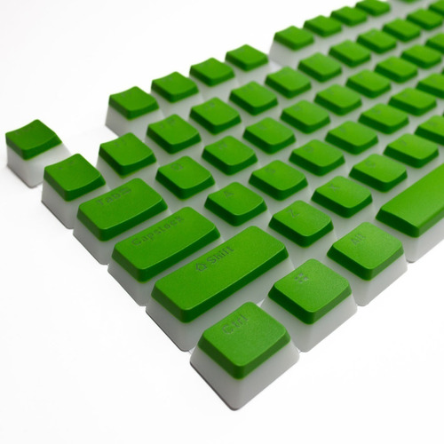 Imagen 2 de 2 de Keycaps Set Pudding Verde