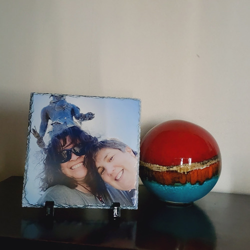 Marco De Fotos Roca Personalizada Con Foto 14x14 Cms Ft2