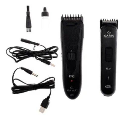 3 Pza Kit Recortador Ga.ma Italy Professional Clipper + Trim