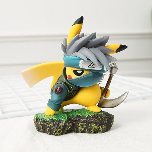 D31 Banda De Cosplay Lindo Naruto Pikachu Muñeca Kakachi