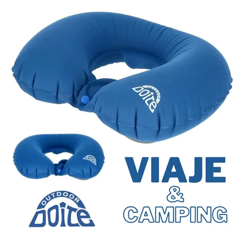 Almohada Inflable Viaje Camping Doite