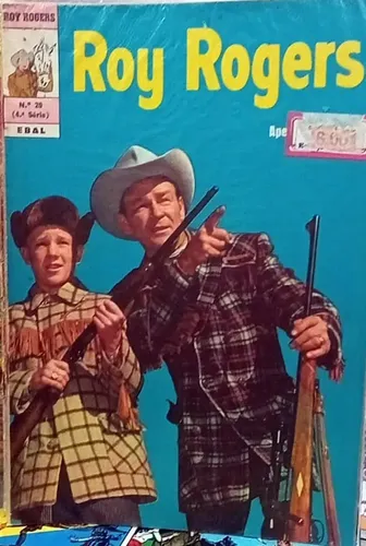 Roy Rogers Nº 20 4ª Série Editora Ebal Faroeste 1974 | MercadoLivre