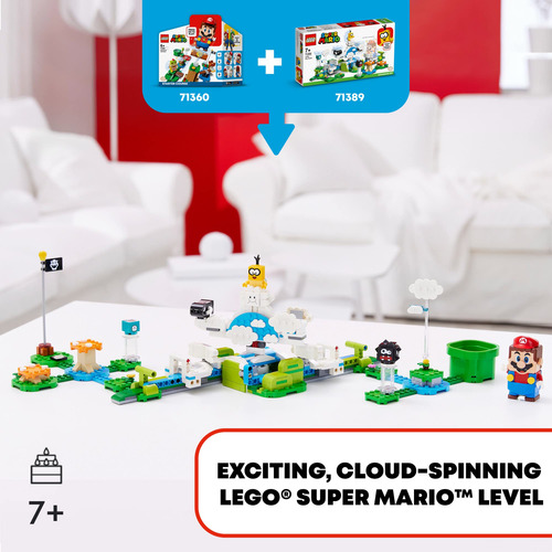 Kit De Construcción Lego Super Mario Lakitu Sky World 71389