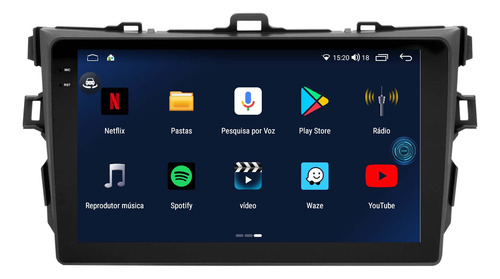 Multimidia Corolla 09/13 Proton G3 Android 8gb 128gb 9p 4g