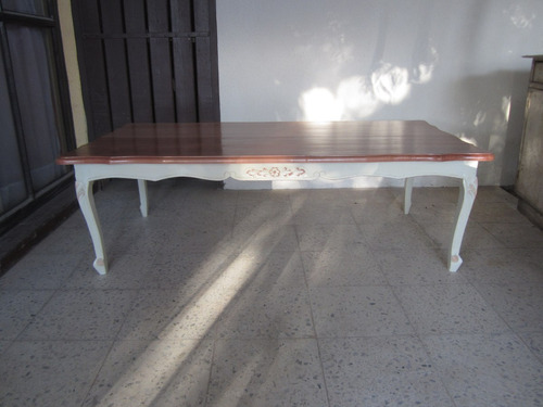 Mesa Centro Normando Grande Madera Solida