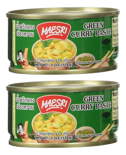 Maesri Pasta De Curry Verde Tailandés - - g a $1636