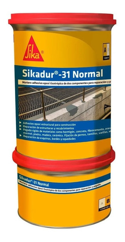 Sikadur 31 Adhesivo Epoxi Para Anclajes Y Reparaciones 1 Kg