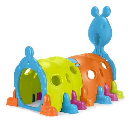 Túnel Happy Caterpillar Feber Color Multicolor Liso