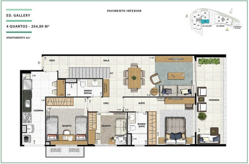 Apartamento À Venda No Bairro Laranjeiras - Rio De Janeiro/rj - O-5042-12559