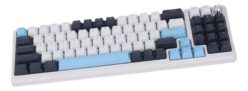 Teclado Mecânico Para Jogos 78 Teclas Rgb Retroiluminado Azu