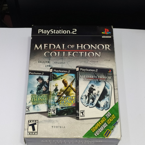 Medal Of Honor Trilogy Ps2 - Longaniza Games 