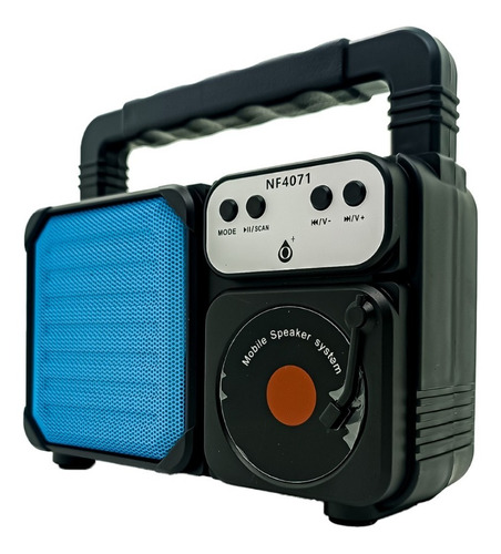 Parlante Radio Nf 4071 Con Bluetooth One Plus 5.0