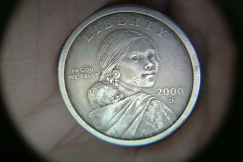 Moneda One Dollar Año 2000