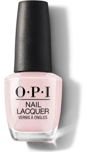 Opi Nail Lacquer Baby, Take A Vow Tradicional X 15 Ml Color Rosa claro