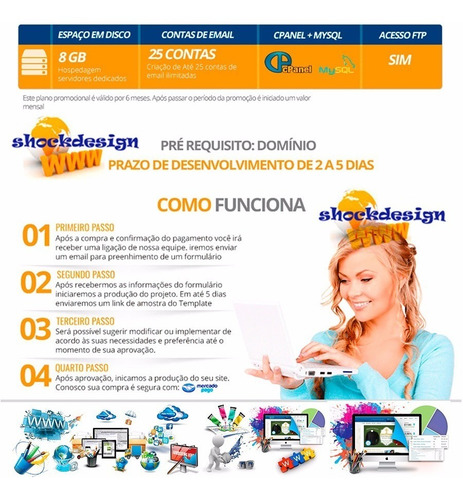 Site Empresarial Responsivo Administrável Wordpress Php