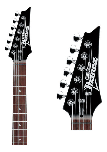 Guitarra Ibanez Superstrato Grx 70qa Com Capa Champion Cor Transparent Red Burst Orientação Da Mão Destro