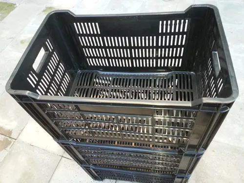 Cajón Bidonero Plástico Apilable Medidas 55x36x31