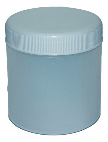 50 Frasco Envase Tarro Pomadero 100 Ml Gr Plástico Natural