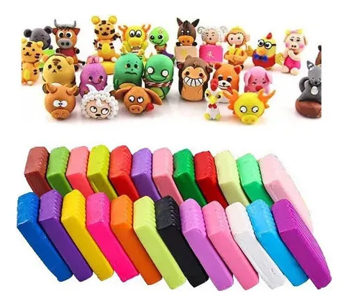 Set De 21 Piezas De Plastilina Para Niños Con 12 Moldes De Pato | Juguete Educativo Y Creativo | Regalo Para Manualidades
